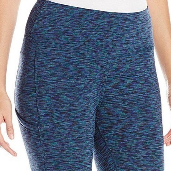 Zoic Women Athletic Tights Legging Size XL Cycling Blue Active Sports High Waist - Picture 10 of 15